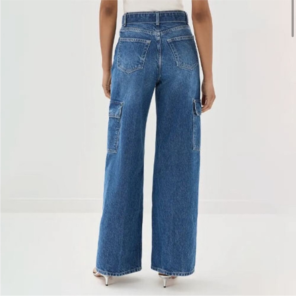 NWOT Reformation Cary Cargo Jeans - Picture 2 of 11